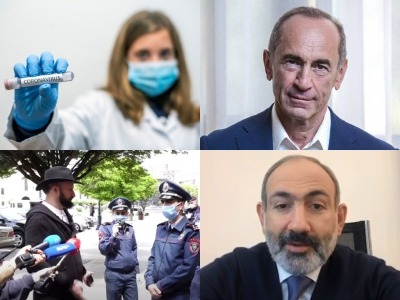 COVID-19 death toll in Armenia reaches 30, Armenian ex-president Kocharyan taken to hospital, 28.04.20 digest