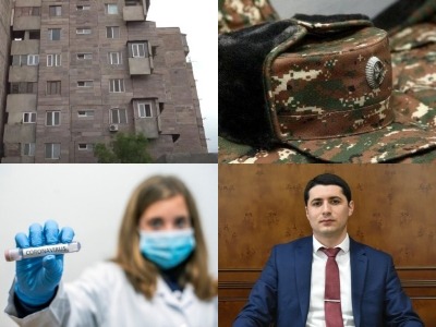Man throws his kids and self from 9th floor in Yerevan, Artsakh serviceman dies in Karabakh, 05.05.20 digest