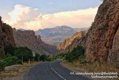 Շիրակի մարզի Աշոցքի և Ամասիայի տարածաշրջաններում ձյուն է տեղում