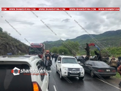 Լարված իրավիճակ Տավուշի մարզում. գյուղացիները փակել են ճանապարհը. խցանումն հասնում է մի քանի կիլոմետրի
