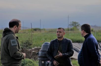 Karabakh President-elect, Armenia Security Council chief discuss food security programs