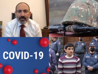 PM Pashinyan's remarks on COVID-19, 2 officers detained over Armenia soldier's death, 13.05.20 digest
