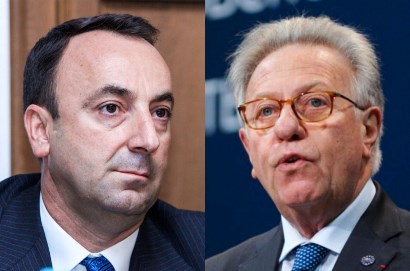 Armenia Constitutional Court chief judge congratulates Venice Commission chief