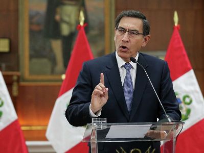 Peru’s president says COVID-19 infection is at its peak