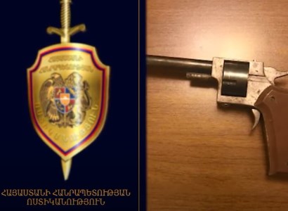 Ոստիկանները Սարդարապատ գյուղի մի բնակչի մոտ ատրճանակ են հայտնաբերել
