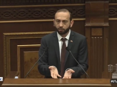 Armenia Parliament Speaker on fines for not wearing face mask