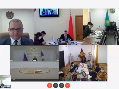 Armenia economy minister attends Eurasian Economic Union videoconference