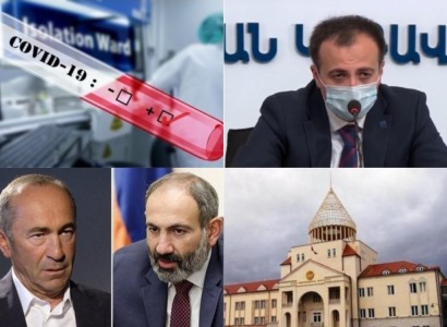 Update from Armenia health minister on COVID-19, Arayik Harutyunyan sworn in as Artsakh president, 21.05.20 digest