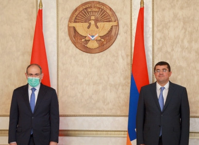 Armenia PM, Karabakh President discuss security issues