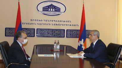 Armenia, Karabakh FMs meet in Stepanakert