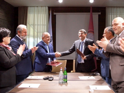 Արայիկ Հարությունյանը համագործակցության հուշագիր է ստորագրել Սամվել Բաբայանի հետ