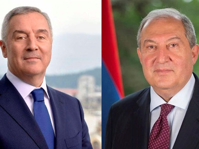 Արմեն Սարգսյանը հեռախոսազրույց է ունեցել Չեռնոգորիայի նախագահ Միլո Ջուկանովիչի հետ