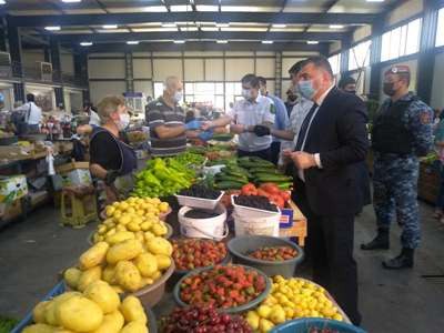 Հանրապետության գյուղատնտեսական շուկաներից մի քանիսում հայտնաբերվել են խախտումներ
