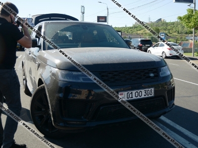 Շղթայական ավտովթար Երեւանում (ֆոտո)