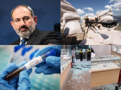 Pashinyan tests positive for COVID-19, Armenia natural gas prices not to rise for residents, 01.06.20 digest
