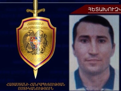 Լուսանկարում պատկերված անձը ոստիկանության Էրեբունու բաժնի կողմից հետախուզվում է