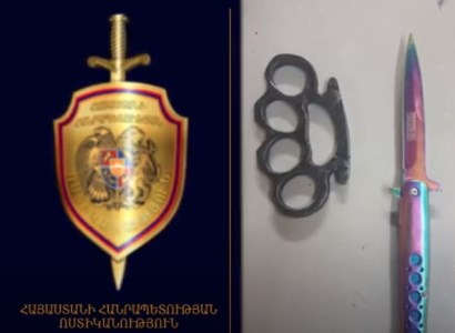 Սառը զենք կրելու կասկածանքով 17–ամյա քաղաքացին բաժին էր բերվել