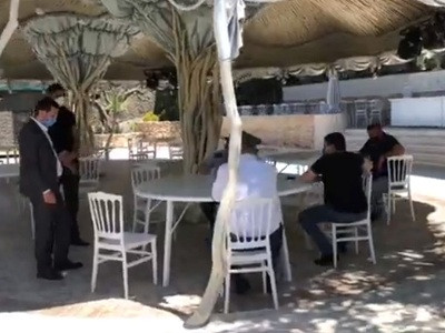Ոստիկանությունը այն ռեստորանում է, որտեղ տեղի է ունեցել «ԱԱԾ» մասնակցությամբ հարսանեկան անակնկալը