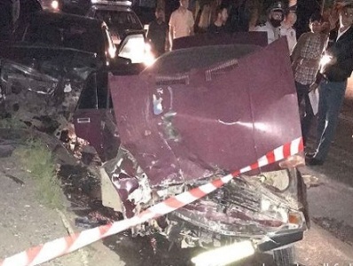 Խոշոր վթար Գյումրիում. կան վիրավորներ (ֆոտո)