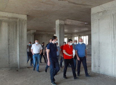 Արցախում կարճ ժամկետում կավարտեն Մոր և մանկան առողջության պահպանման նոր կենտրոնի՝ կիսատ մնացած շինարարությունը
