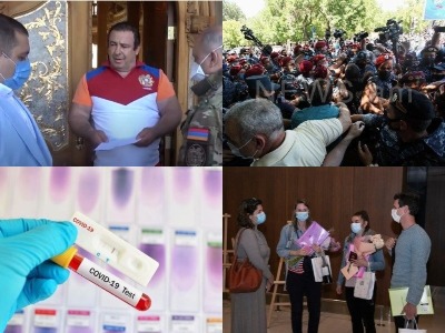 Armenian opposition party leader's house searched, French doctors are in Armenia for COVID-19 fight, 15.06.20 digest