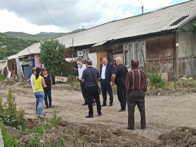 Մարզպետարանի արձագանքը Ուկրշին տնակային ավանի՝ սելավաջրերից տուժած ընտանիքների խնդրին. նրանք աջակցություն կստանան