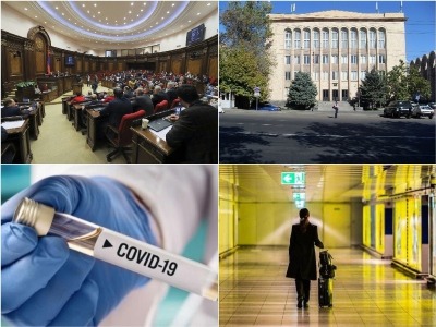 More Armenia MPs test positive for COVID-19, EU borders to remain closed for Armenians, 26.06.20 digest