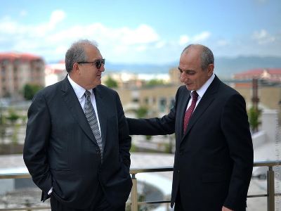 Նախագահ Արմեն Սարգսյանը հանդիպել է Բակո Սահակյանի հետ