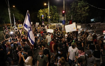 Իսրայելում անցկացվել են բազմահազարանոց հակակառավարական բողոքի ցույցեր (ֆոտո)