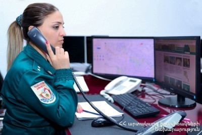 Հրդեհ Ուլնեցու փողոցում գտնվող մթերային խանութում. Դեպքի վայր է մեկնել 2 մարտական հաշվարկ