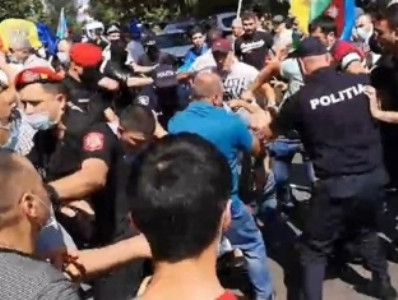 Քիշնեւում բախում հայերի եւ ադրբեջանցիների միջեւ