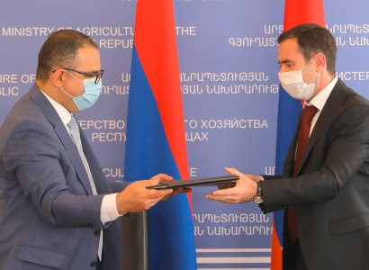 Տիգրան Խաչատրյանն Արցախում ստորագրել է գյուղաջակցության ծրագրերի ներդաշնակեցման վերաբերյալ հուշագիր