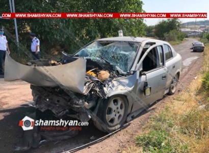Ողբերգական վթար Կոտայքի մարզում. կա 1 զոհ
