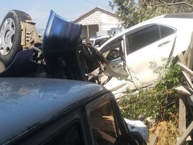 Շորժա-Ծովագյուղ ճանապարհին բախվել են «Mercedes»-ն ու «Honda Accord»-ը. եւ մոտ 4մ գլորվել մոտակա ձորը․ կան վիրավորներ