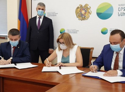 Շրջակա միջավայրի նախարարությունում ՊՈԱԿ-ների և «Օրհուս կենտրոնի» միջև կնքվել է  համագործակցության հուշագիր