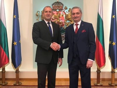 Բուլղարիայի նախագահը ՀՀ դեսպանին պարգևատրել է «Մադարսկի կոննիկ» առաջին աստիճանի շքանշանով