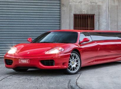 Ferrari-ն լիմուզինի են վերածել