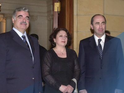 Այս ծանր օրերին՝ ուժ և տոկունություն Բեյրութի հայ համայնքին. Ռոբերտ Քոչարյան (ֆոտո)