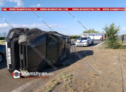 Խոշոր ավտովթար Արմավիրի մարզում. 40 ուղեւոր տեղափոխող ավտոբուսը վթարային վիճակ է ստեղծել