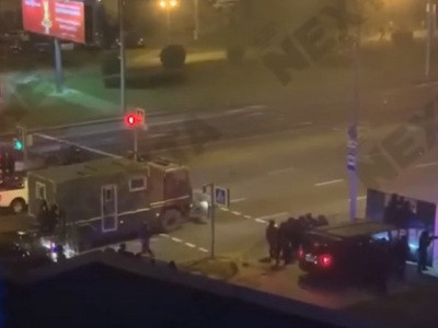 Footage of shooting at Minsk protesters published