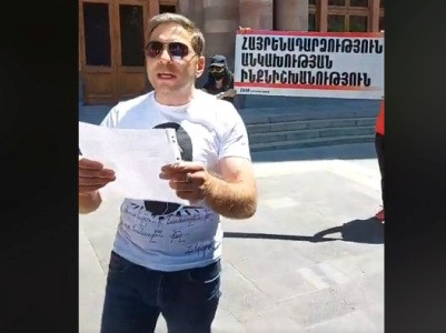 Movement members demand that Armenia government ensure return of Lebanese-Armenians