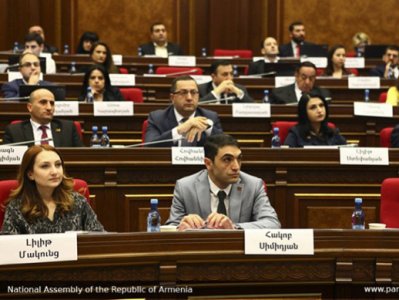 Newspaper: Details from closed meeting of Armenia parliament majority faction