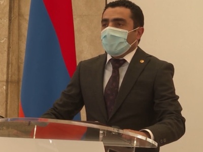 Armenia's new environment minister takes oath of office at presidential residence
