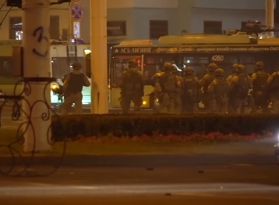 Footage of Belarus demonstrator's death in Minsk released