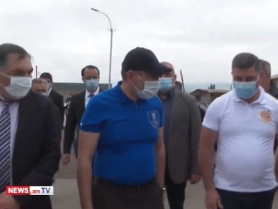 PM visiting Armenia village