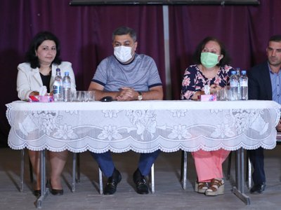 "Hayrenik” Development Foundation head is in Karabakh