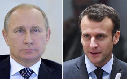Putin has phone talks with Macron