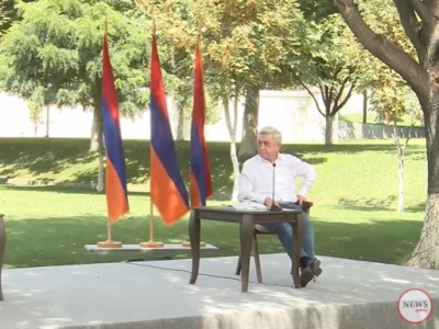 3rd President Sargsyan explains why his press conference is taking place at notorious Yerevan restaurant