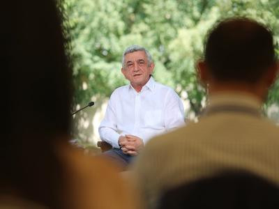 Serzh Sargsyan: No leader of Azerbaijan will ever agree to recognize Nagorno-Karabakh's independence