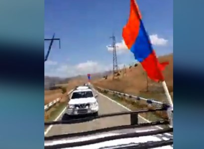 Protesters against Amulsar gold mine project kick off car rally to Yerevan